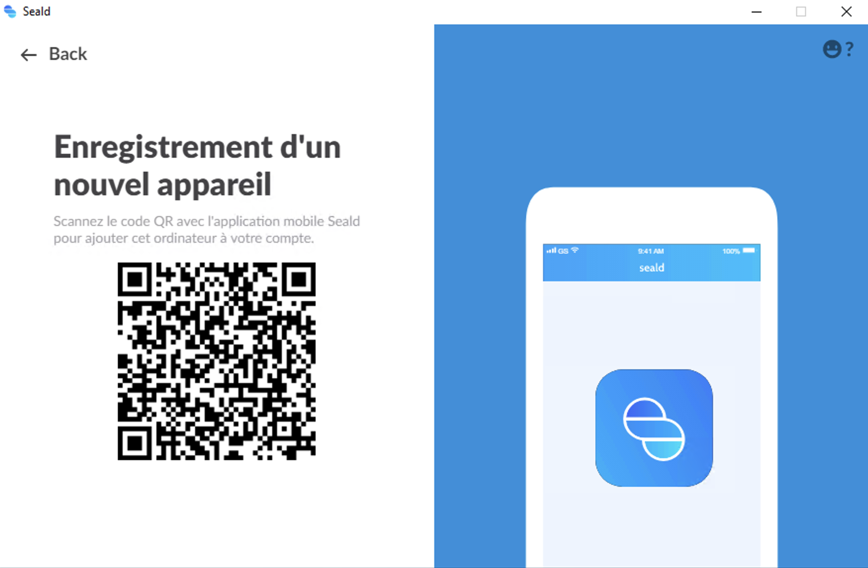 Scanner le QRCode